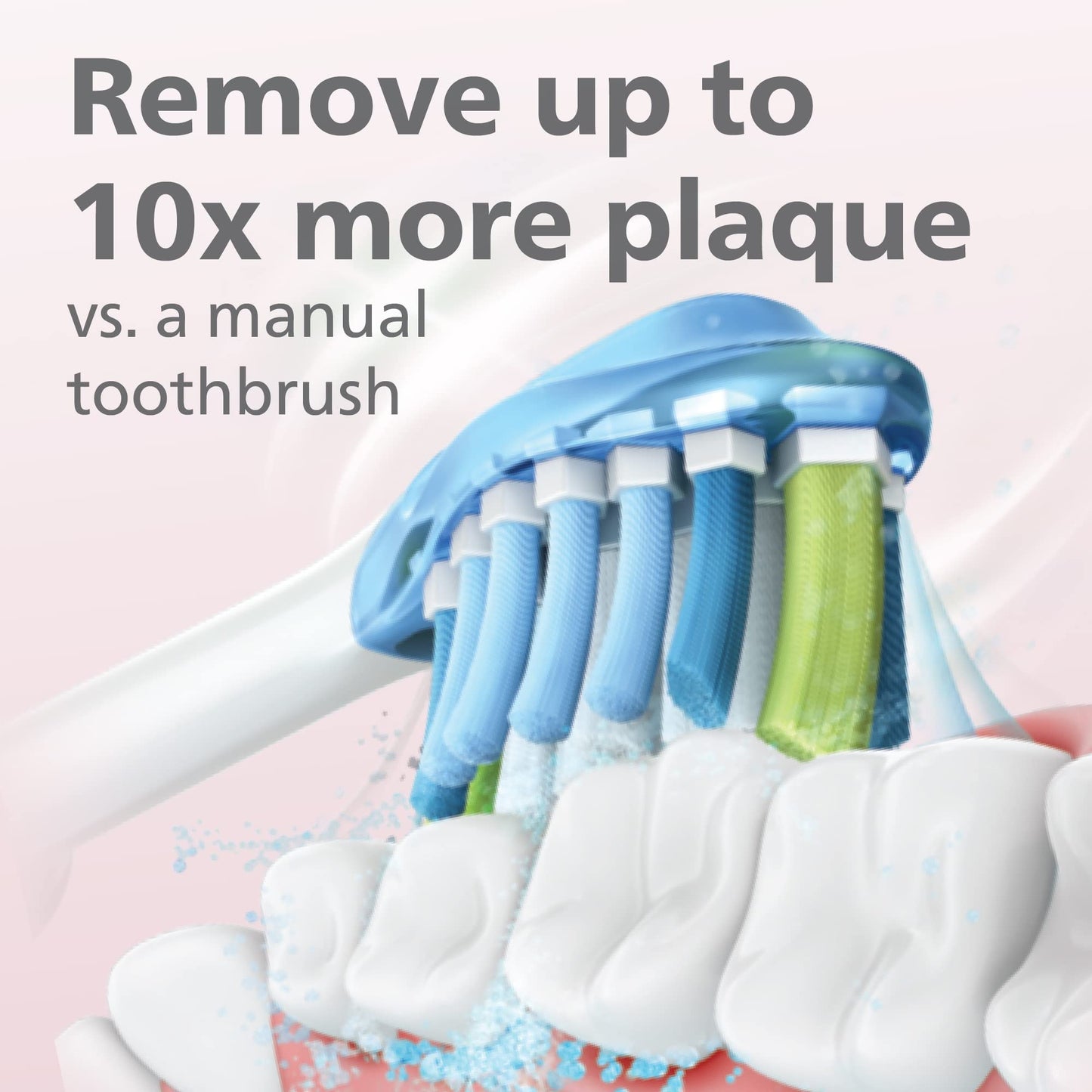 Philips Sonicare 9000 Special Edition Rechargeable Toothbrush, Pink/White, Hx9911/90