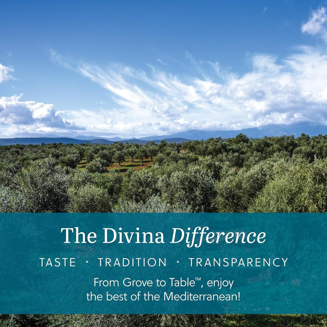 Divina Organic Pitted Kalamata Olives, 10.2 Oz (2-Pack)