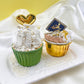 Sprinkles For Cake Decorating, Gold Sanding White Pearl Silver Jimmies Sprinkles Mix For Ice Cream Brownie Cookie Cupcake Baking