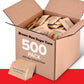 Stock Your Home Bulk Sugar Packets, 500 Count - Turbinado Sugar for Coffee & Tea, Granulated Brown Sugar, Individual Servings