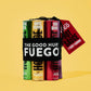 The Good Hurt Fuego, Hot Sauce Sampler Gift Set, Includes 7 Bottles In Exotic Flavors, Hot Sauce Variety Pack With Habanero, Ghost Pepper, Smoky Spirit-Inspired Flavor, Great For Men, Holiday Or Christmas Gift Idea