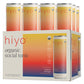 Hiyo Organic Social Tonic - Peach Mango, 12 Pack - N.A. Functional Seltzer, Sparkling Water Crafted with Organic Adaptogens, Noo