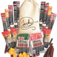 Jerky Gift Basket For Men - 26Pc Jerky Variety Pack Of Beef, Pork, Turkey, & Ham Snack Sticks - High Protein Healthy Snack - Uni