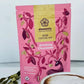 Elements Truffles Rose Essential Oil Hot Chocolate - Heavy Metal Tested- All-Natural, Handmade Hot Chocolate Mix - Uses Ecuadorian, Fair Trade, Organic Cacao Powder - Vegan Hot Cocoa Mix - 16 Oz