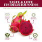 Himalayan Chef Freeze-Dried Dragon Fruit 15G/Each (Pack Of 10) | Organic Dried Fruit Snacks, Healthy Snack For Kids & Adults, Fr