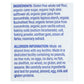 Home Free Organic Gluten Free Vanilla Mini Cookies, 1.1 Ounce - 10 per case.