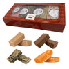 Uncle Butchs Fudge Gift Box - 4-Piece Custom Flavors Sampler Made with Real Butter - Handcrafted Fudge Candy - Choose from 70+ C
