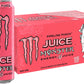 Monster Energy Juice Pipeline Punch, Energy + Juice, Energy Drink, 16 Ounce (Pack Of 15)