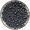 Eastron Edible Black Pearl Sugar Sprinkles Candy Mixing Size Baking Cake Decorations Cupcake Toppers Cookie Decorating Celebrati