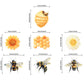63 Pcs Edible Bumble Bee Cupcake Toppers Honey Bee Daisy Cupcake Picks Edible Sunflower Oh Babee Cupcake Decorations For Bee The