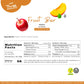 Mate Apple + Peach Healthy Snack, 100% Natural Real Fruit Bar & Gluten-Free & Vegan & Non Gmo & Kosher - Zero Added Sugar, No Pr