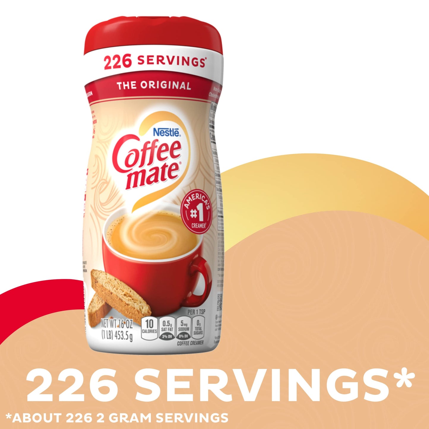 Nestle Coffee Mate Coffee Mate The Original Powder Coffee Creamer, 16 Ounce (Pack Of 1)