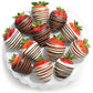 A Gift Inside Chocolate Covered Strawberries, 12 Count, Dark/Milk/White, 32 Ounce