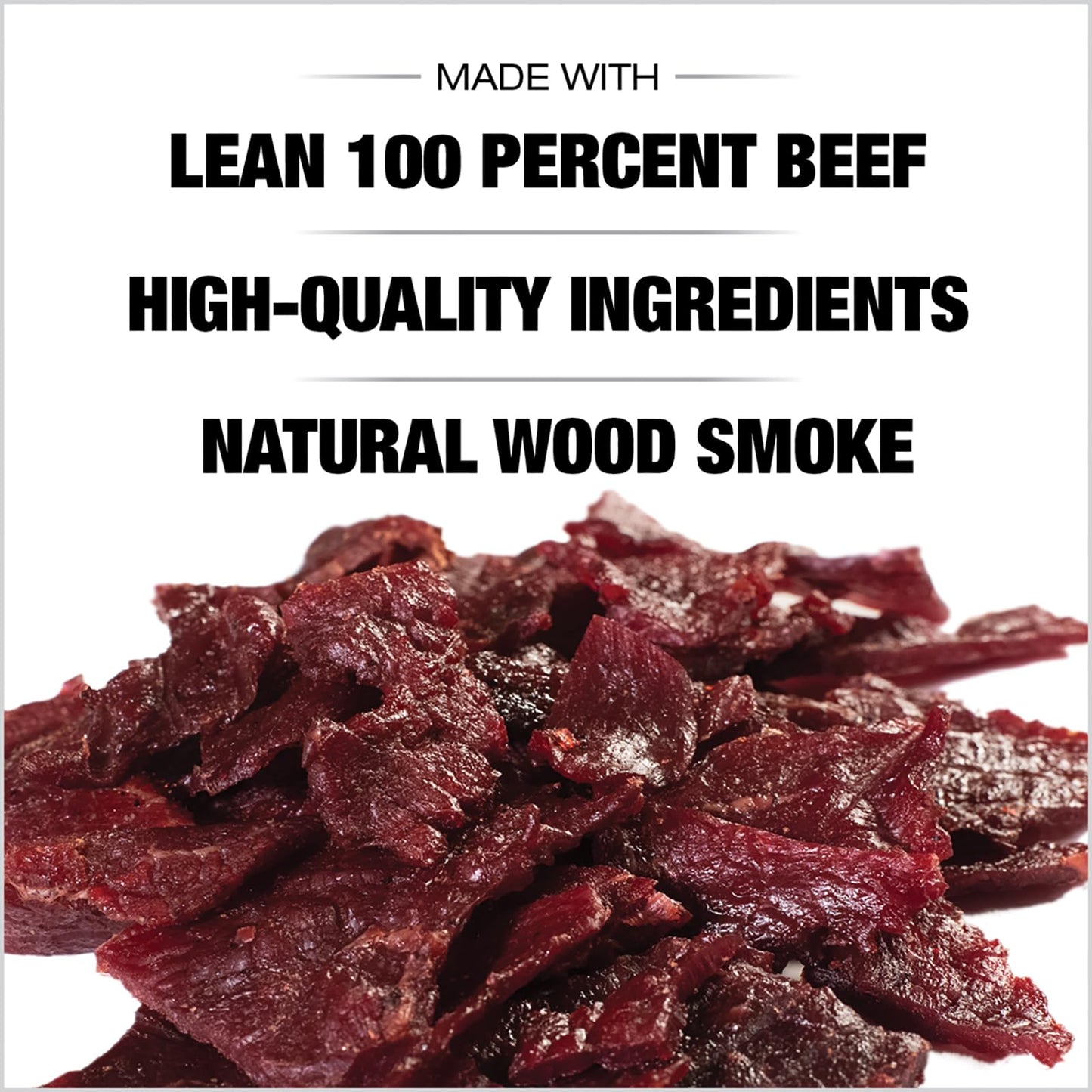 Old Trapper Beef Jerky, Old-Fashioned 8-Ounce Bag, Tender Meat Snacks For Lunches Or Between Meals, 11 Grams Of Protein, Zero Gr