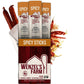 Wenzels Farm Spicy Sticks - High Protein, Low Carb, Gluten Free - 32 Count (16 Packs of 2) - Model 00247