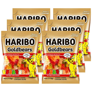 Goldbears Gummy Candy Sharing Size For Kids And Family Indulgement - Original Gummy Bears Bulk Candy Pineapple, Strawberry, Lemo