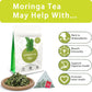 SAMCCI Moringa Tea - Herbal Tea for Digestion & Immune Support - 50 Tea Bags - Non-GMO, Vegan, Caffeine-Free