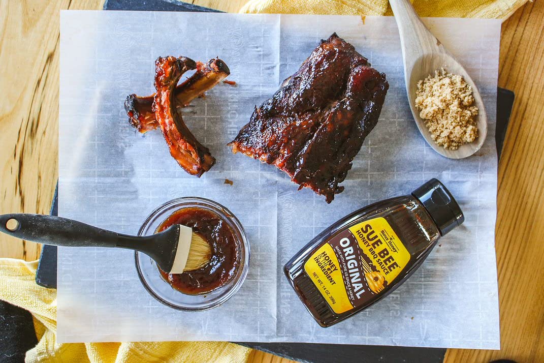 Sue Bee Original Style Barbecue Sauce, Honey BBQ, 14 Ounce (Pack of 1)
