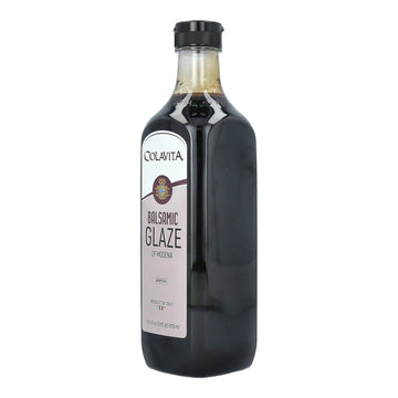 Colavita Balsamic Glaze - 32 Fl Oz - Tart And Sweet Flavor Perfect For Enhancing Salads, Pasta, Pizza, And More