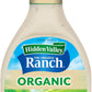 Hidden Valley Original Ranch Organic Salad Dressing & Topping, Gluten Free - 16 Ounce Bottle (Package May Vary)