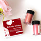 Colaele Red Pink Edible Glitter Powder for Cakes & Drinks - 5g Food Grade Luster Dust