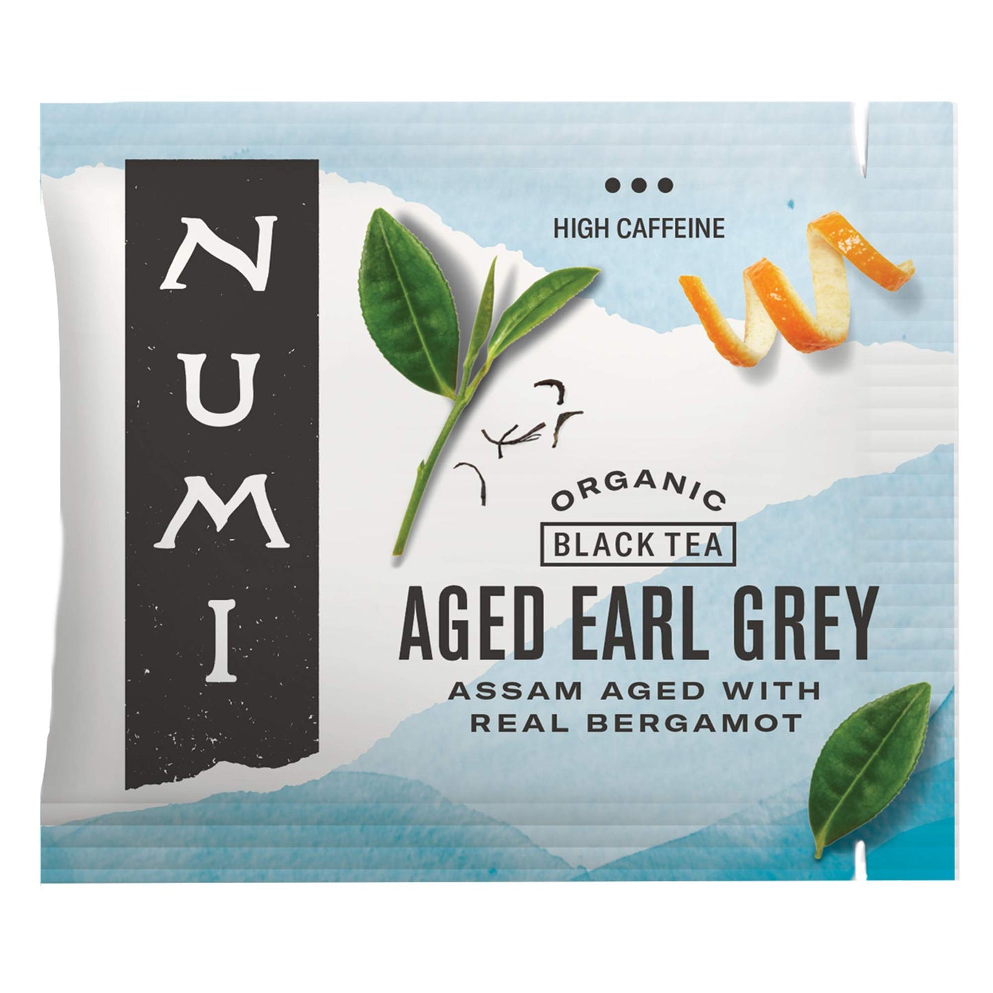 Numi Organic Aged Earl Grey Tea, 100 Tea Bags, Black Tea With Bergamot Orange, Caffeinated