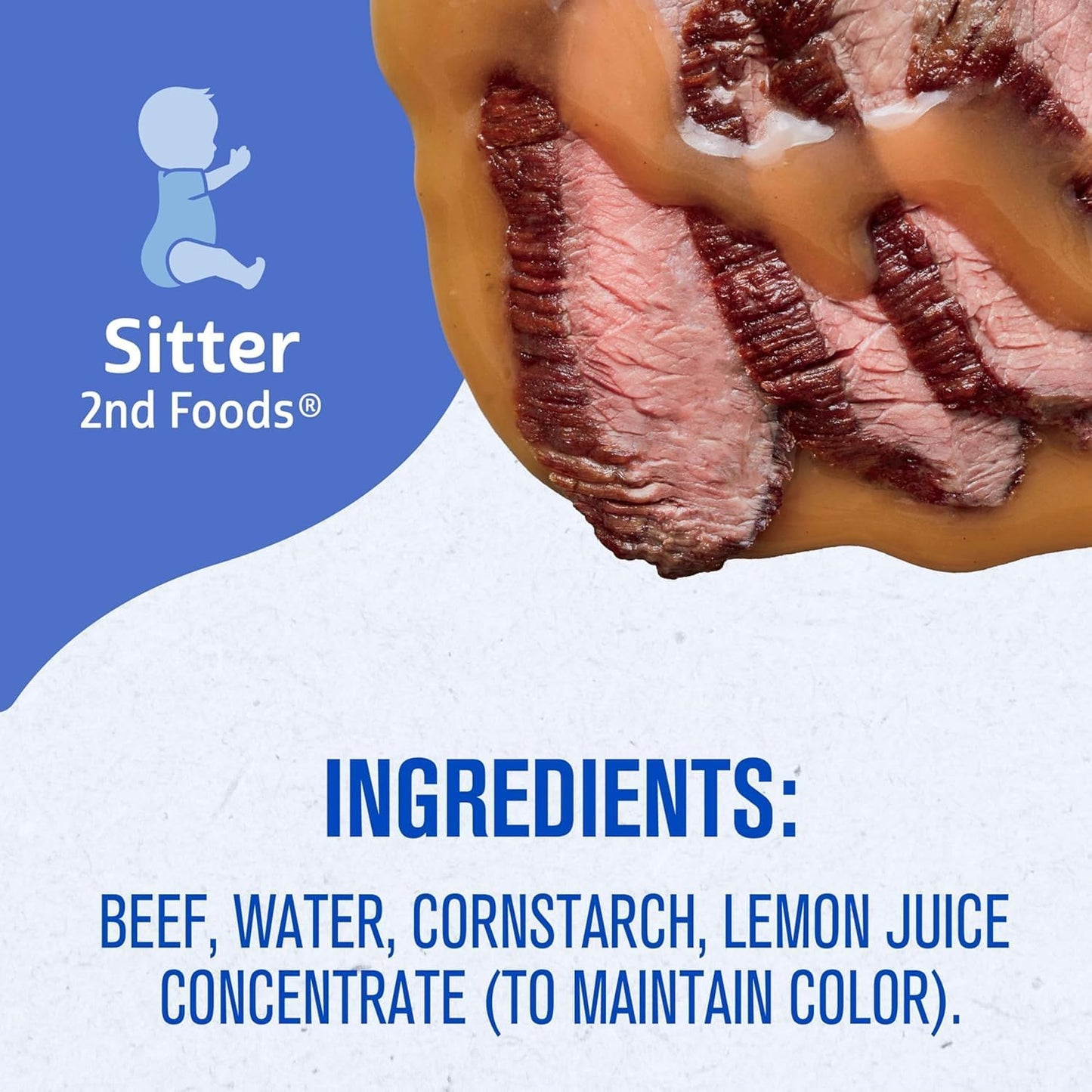 Gerber Mealtime For Baby 2Nd Foods Baby Food Jar, Non-Gmo Pureed Baby Food With Essential Nutrients (Beef)