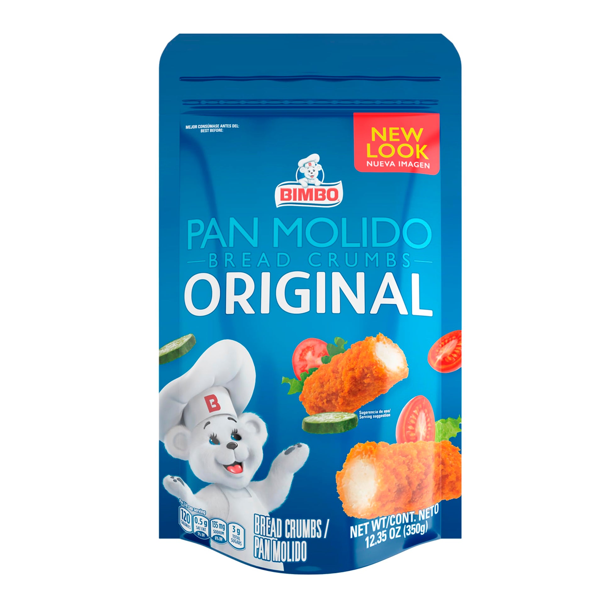 Bimbo Bread Crumbs, Original Flavor, 12.35 oz