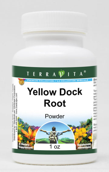 Yellow Dock Root Powder (1 oz, ZIN: 510802) - 2 Pack
