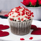EDIBLE ACCENTS RED HEARTS- Gluten-free, Egg Free, Nuts Free, Kosher, Sprinkle Medley Mix, For Baking, Decorating, Cookies, Cupca