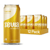 Zevia Zero Sugar Soda, Cream Soda, 16 oz Cans (12-Pack) - Naturally Sweetened, Non-GMO Project Verified, Gluten-Free, Vegan