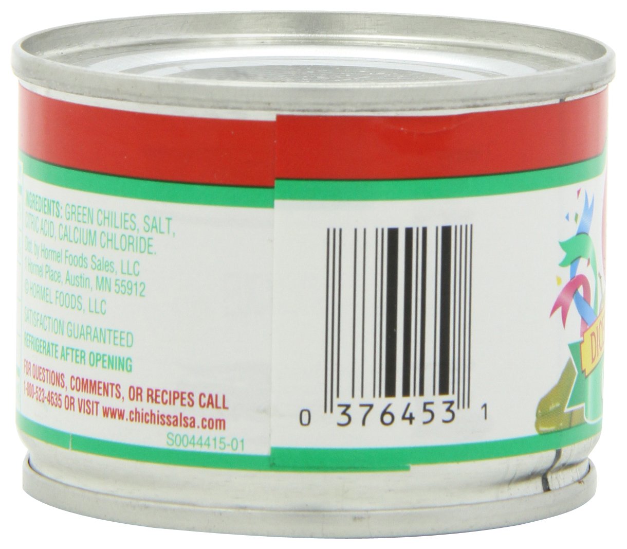 Chi Chi'S Green Chilies Diced, 4.25-Ounce Units (Pack Of 12)