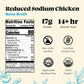 Kettle And Fire Reduce Sodium Chicken Organic Bone Broth, Keto, Paleo, Whole 30 Approved, Gluten Free, 17G Of Protein, Natural S
