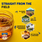 Fischers 100% Pure Raw Unfiltered Honey - All-Natural Sweetener, 40 oz