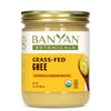 Banyan Botanicals Grass-Fed Ghee - Organic Clarified Butter, Non-GMO, Gluten Free, 13.4 fl oz