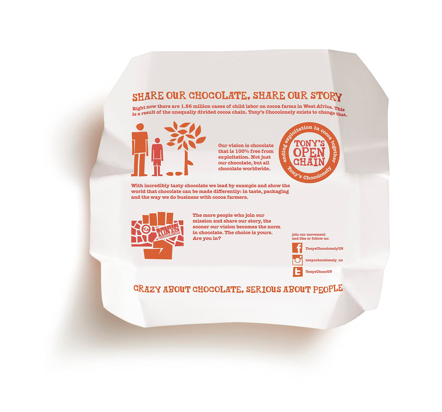 Tony'S Chocolonely 32% Milk Chocolate Caramel Sea Salt Bars, 6.35 Oz, 4 Bars