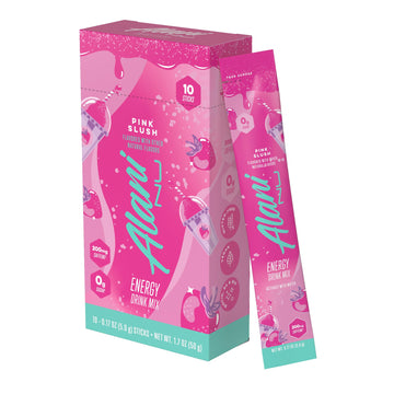 Alani Nu Energy Sticks, Energy Drink Powder, 200mg Caffeine, 0.24 oz Pack of 10, Zero Sugar, B Vitamins