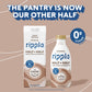 Ripple 32 oz Plant Based Milk 8g of Quality Sourced Pea Protein  Calcium Rich | Shelf Stable | Vegan & Non GMO Certified | Dairy  Soy  Nut  Gluten  & Lactose Free (Pack of 6) (32 Fl Oz (Pack of 6)  Half & Half)
