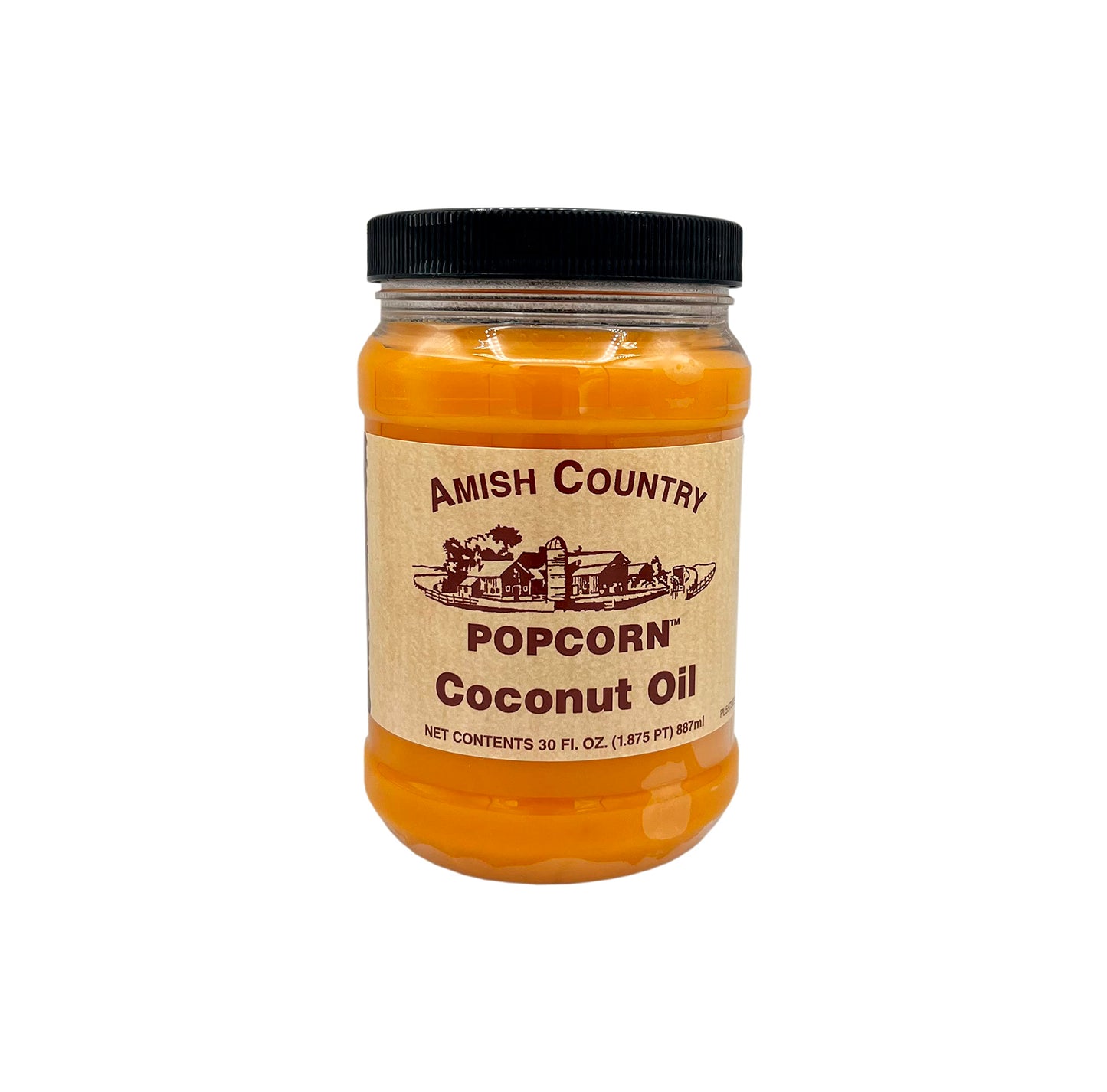 Amish Country Popcorn | Coconut Oil | Vegan, Tree Nut And Peanut Free | Old Fashioned, Non-Gmo And Gluten Free (30 Oz)