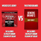 Carolina Killa Super Spicy Beef Jerky | Tender, Flavorful, Easy To Chew Premium Jerky With 27G Protein Per Bag, Spicy Snacks, Ho