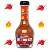 Bunsters Shit The Bed 12/10 Heat Hot Sauce - Chili Pepper with Aussie Fruit and Veg Plant Based  GMO  Gluten Free. The Perfect Hot Sauce Gift.
