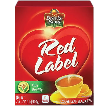 Brooke Bond Red Label Tea India, 31.7 Oz