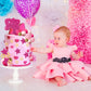 Memovan Hot Pink Girl Cake Toppers 36Pcs Ball Cake Decorations With Hot Pink Gold Balls Shiny Stars For Boho Girl Hot Pink Princ