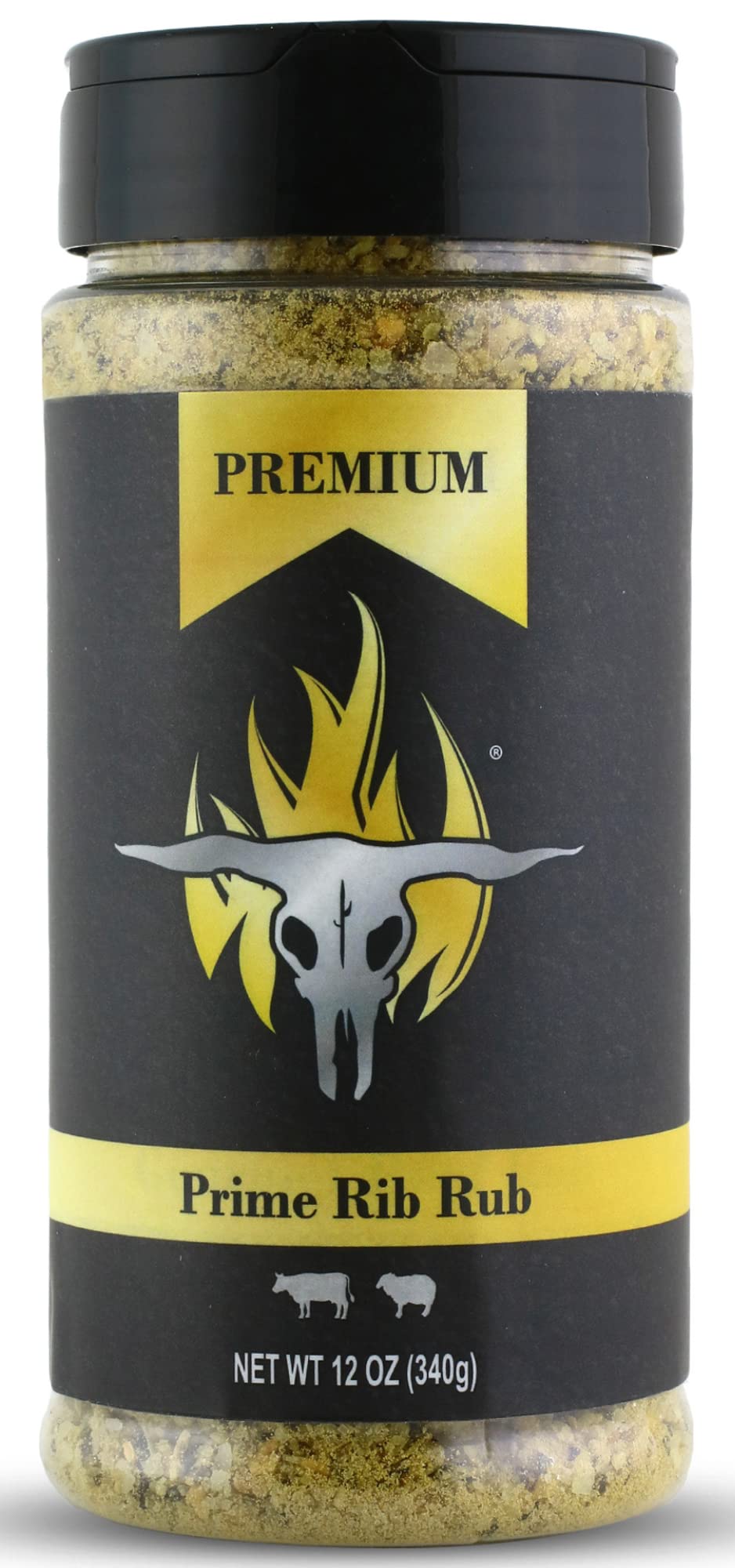 Gourmet Prime Rib Seasoning | Prime Rib Rub for Prime Rib Roasts, Briskets, Steaks, Burgers and Beef | Runnin Wild Foods, 12 oun