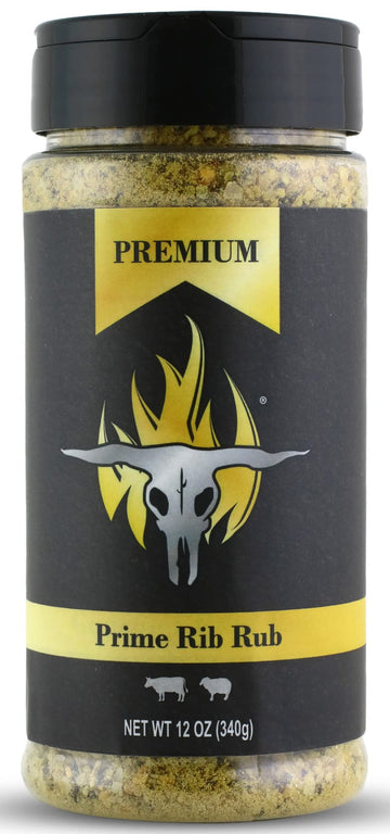 Gourmet Prime Rib Seasoning | Prime Rib Rub for Prime Rib Roasts, Briskets, Steaks, Burgers and Beef | Runnin Wild Foods, 12 oun