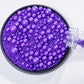 Purple Pearl Sprinkles,Cake Sprinkles,Cookie Sprinkles,Sugar Pearl, Edible Candy Pearls 130G 4.6Oz For Cake Cupcake Decorationg