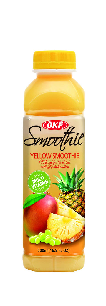 OKF Smoothie, Multi Vitamin Drink, 16.9 Fl Oz, Pack of 10, Yellow