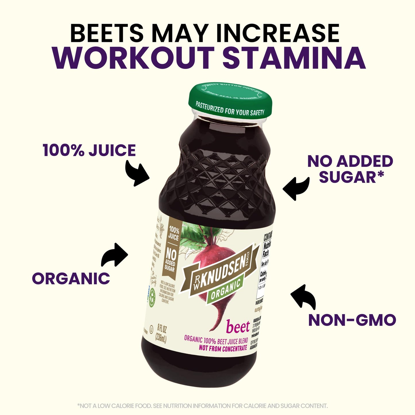 R.W. Knudsen Organic Beet Juice, 8 Fl Oz - 12 Pack of Nutrient-Rich Juice