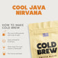 Birch Glen Roasters Cold Brew Coffee, Flavored Coarse Ground, Medium Roast, 100% Arabica, 16 oz Bag, French Toast