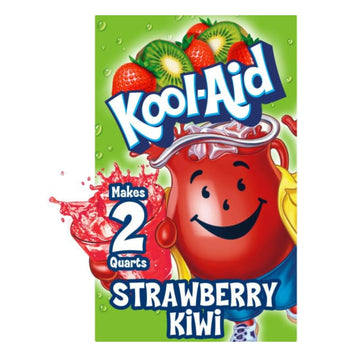 Kool-Aid Unsweetened Energy Blend Free Strawberry Kiwi Zero Calories Powdered Drink Mix 192 Count Pitcher Packets